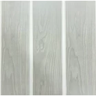 Shunda Plafon PVC Ceiling Buy Material or Installed Per meter Type K 9208 F White Wood Grain motif 1
