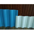 Blue Color Maspion UPVC Roof For Terrace Factory Canopy Material and Installation 2