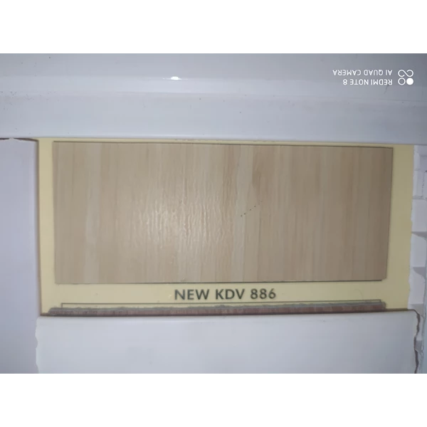 Wood Motif Vinyl Flooring For Interior Kendo Brand Type KDV 886