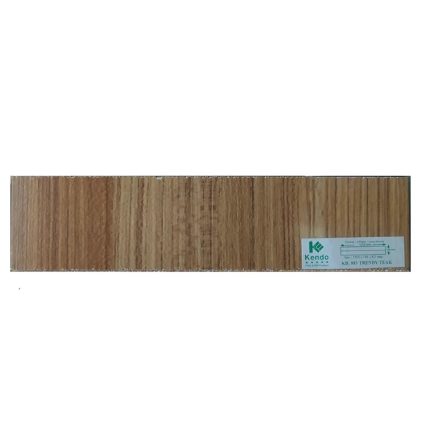 Parquet Wood Flooring For Home Office and Hotel Interiors Brand Kendo Type KD 883 Size P 120 Cm x L 20 Cm x H 8 Mm