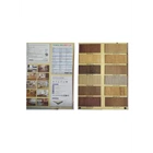 Wood Motif Vinyl Flooring for Living Room and Bedroom Kendo Brand Type KDV 887 wood grain brown color 2