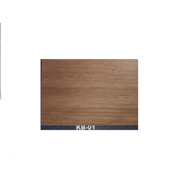 Synthetic Vinyl Flooring Wood Grain Pattern Textured Material and Installation Per Meter Kang Bang Brand Type KB 01