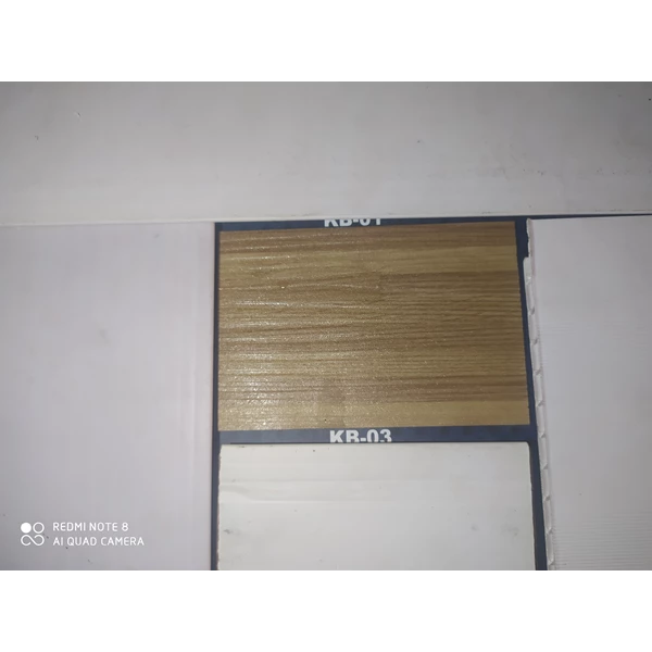 Lantai Vinyl Motif Kayu Bertekstur Merk Kang Bang Tipe KB 03 Material Dan Pemasangan