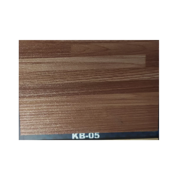 Wood Pattern Vinyl Flooring Brand Kang Bang KB Type 05 Material Or Installed Per Meter