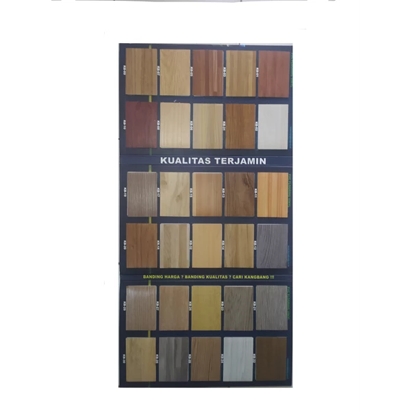 Wood Pattern Vinyl Flooring Brand Kang Bang Type KB 08 Material Or Installed Per Meter