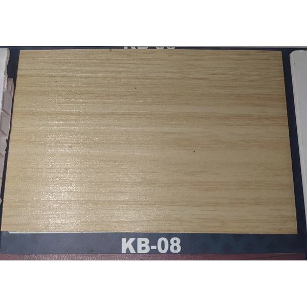 Wood Pattern Vinyl Flooring Brand Kang Bang Type KB 08 Material Or Installed Per Meter