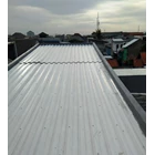 White Color UPVC Roof For Factory Warehouse Roof Terrace And Canopy Maspion Brand Material And Installation 4