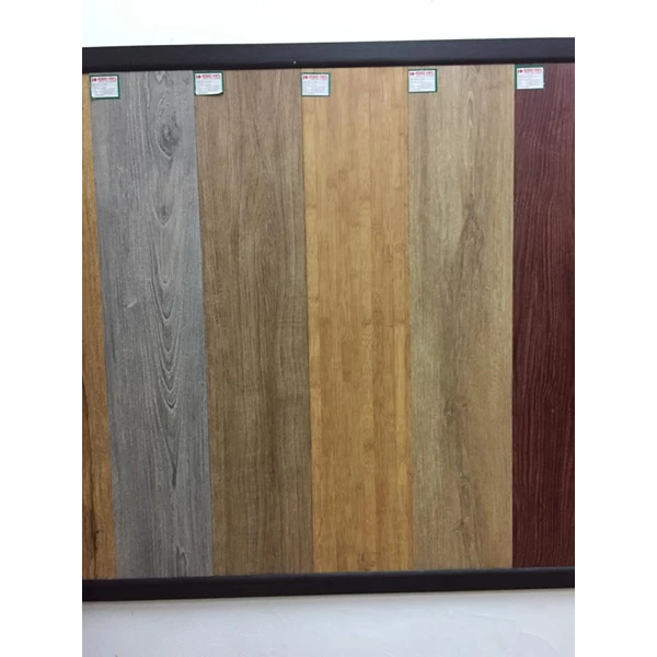 Vinyl Flooring Wood Motif For Home Floors Places of Worship and Office Kendo Brand Type KDV 896 Size 95 Cm x 18 Cm x 3 Mm