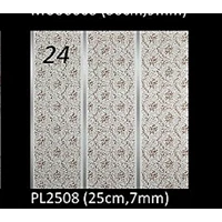 PVC Ceiling Brand Shunda Plafon Type PL 2508 floral motif