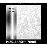 Shunda Plafon Brand PVC Ceiling Type PL 2516 Leaf motif