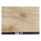 Vinyl Wood Floor Motif Kang Bang Brand Type KB 17 For Home Office Flooring Apartment Material Or Installed Per M2 With Size Per Pcs Length 91 Cm x Width 15 Cm 2