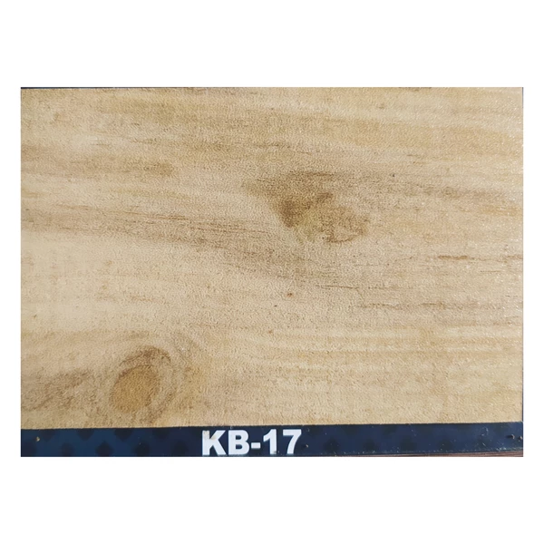 Lantai Kayu Vinyl Motif Merk Kang Bang Tipe KB 17 Untuk Lantai Rumah Kantor Apartment Material Atau Terpasang Per M2 Dengan Ukuran Per Pcs Panjang 91 Cm x Lebar 15 Cm