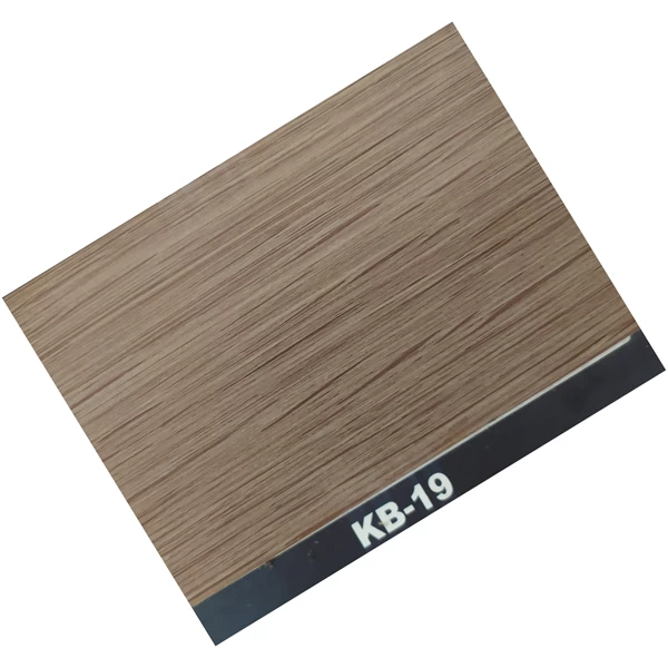 Lantai Kayu Vinyl Merk Kang Bang Tipe KB 19 Untuk Lantai Dan Tangga Material Atau Terpasang Dengan Ukuran Per Pcs Panjang 91 Cm x Lebar 15 Cm 